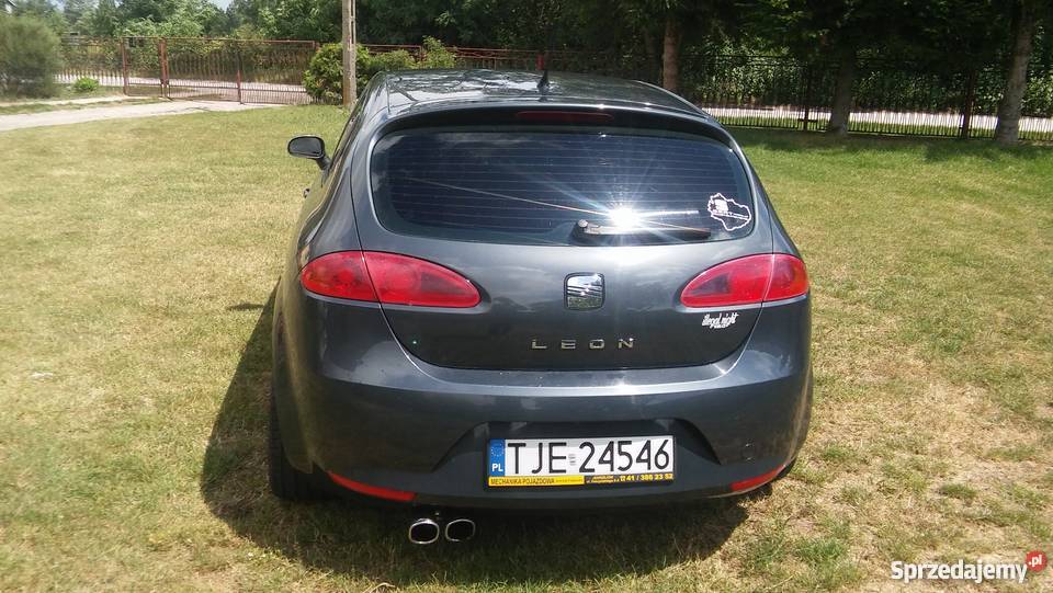 Seat Leon II 19 TDI 2007 Perfekcyjny przyciemniane szyby