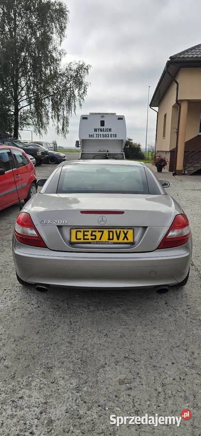 MercedesBenz SLK R171 18 TB 2007 Anglik elektryczne lusterka SLK lubelskie