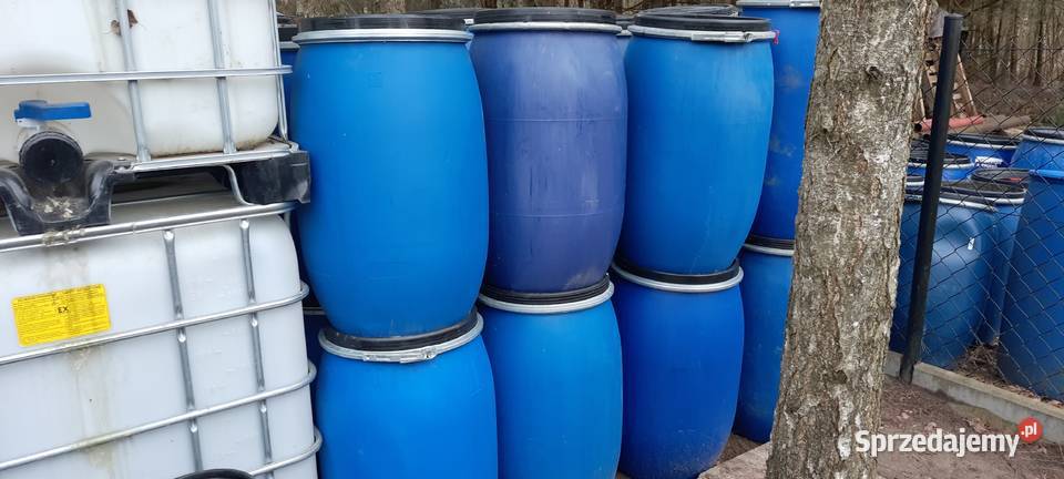 Beczki beczka 120l Pojemniki 200 sztuk mazowieckie Pionki