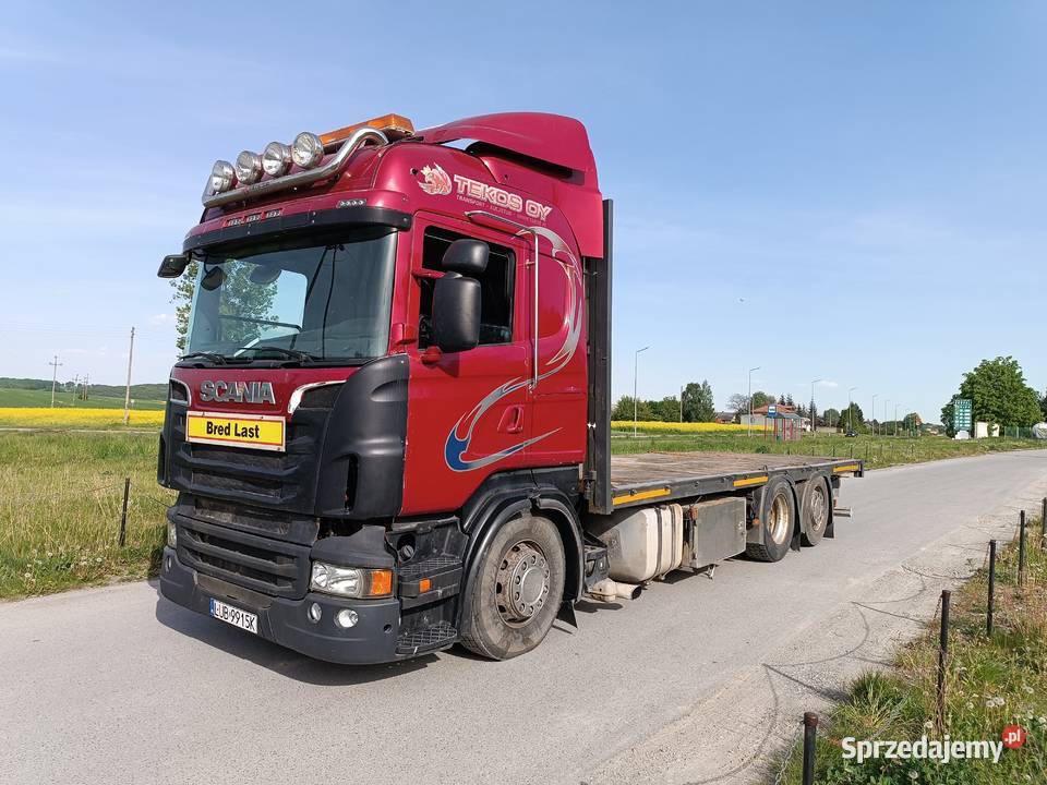 Scania R500 6x2 platforma pomoc drogowa Dragany
