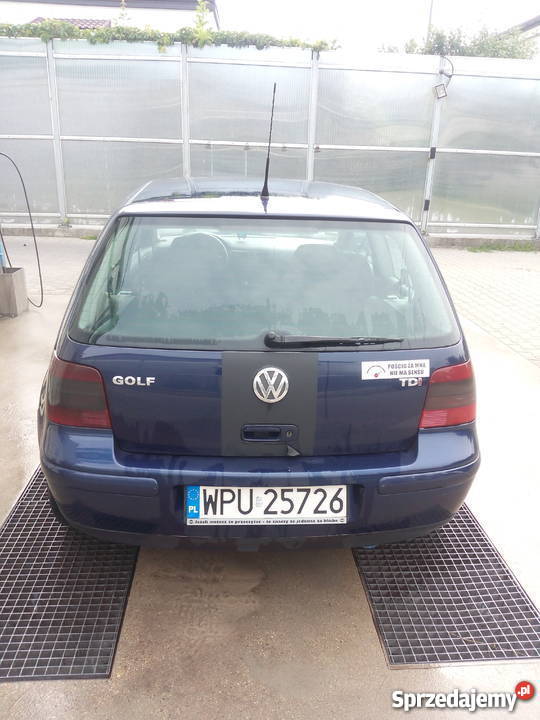 Witam,sprzedaję VW Golfa IV z 2001 roku z silnikiem 1.9TDI
