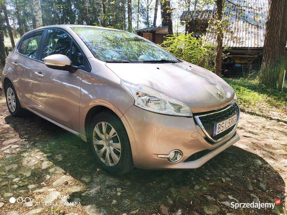 Peugeot 208 12 Vti 2014r nieuszkodzony 208 Białystok sprzedam