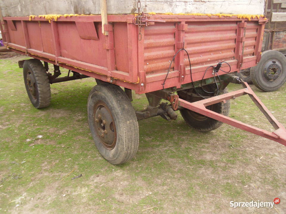Przyczepa 45 t sztywna nieuszkodzony Moskorzew