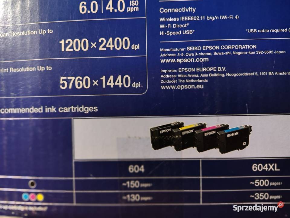 Epson WorkForce WF2930DWF WiFi