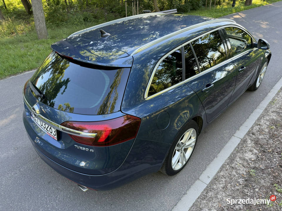 Opel Insignia COSMO 20 TURBO 250 4x4 Navi Alu18 czujnik parkowania Józefkowo