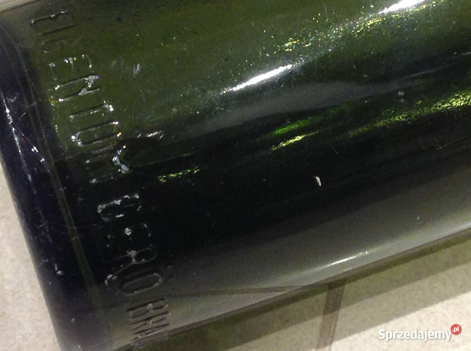 Stara Butelka Szklana LINZER BIER Sygnowana