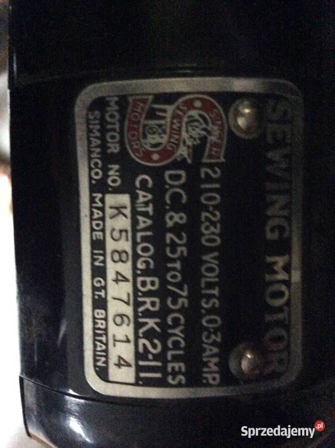 Maszyna do szycia Singer małopolskie Zembrzyce