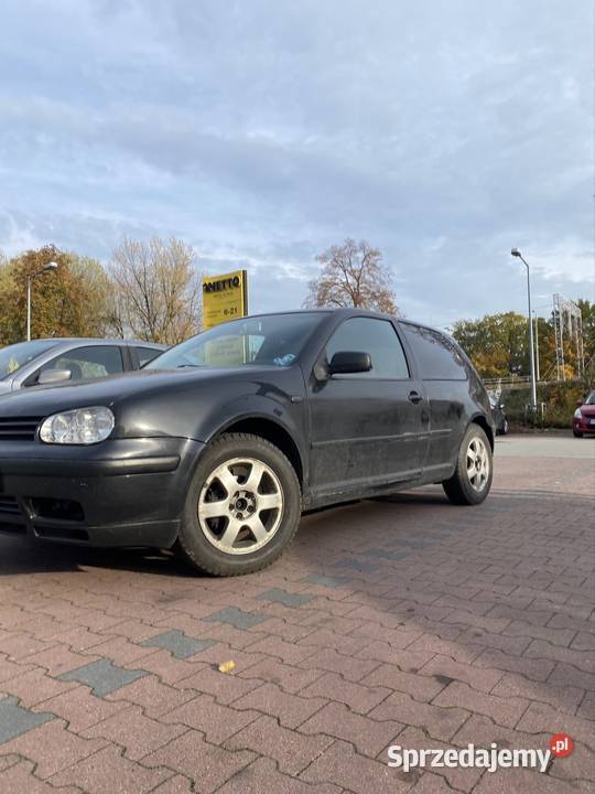 Golf 4 14 75 czarny małopolskie Chrzanów