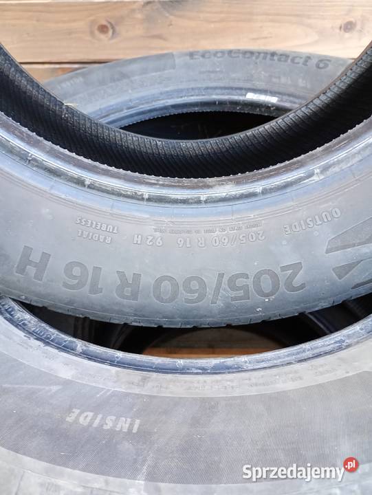 Opony Continental 205 60 16 16cale lubelskie
