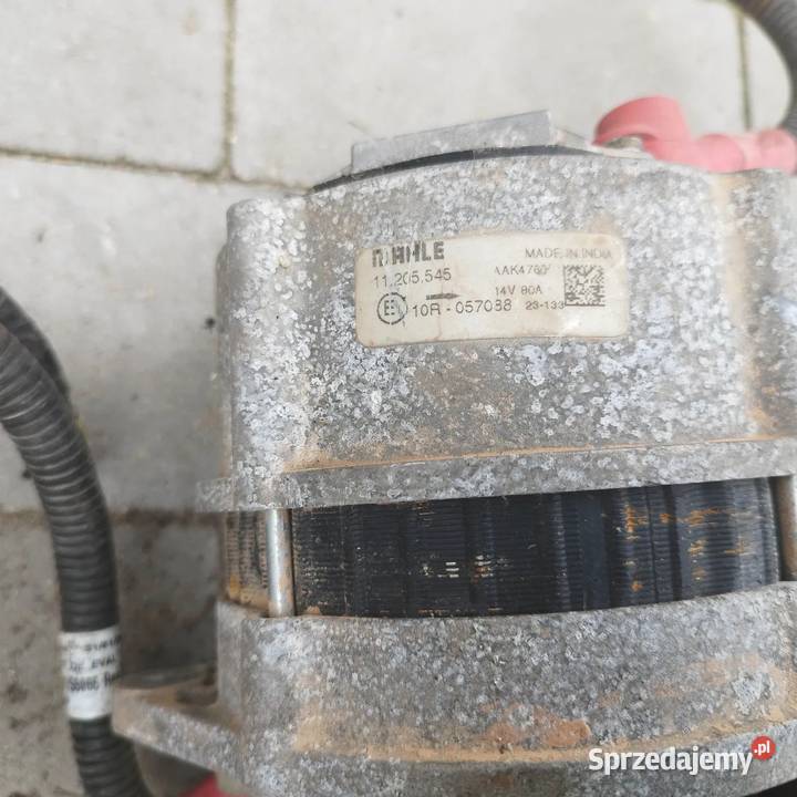 Alternator mahle 11205545 14v 80A JCB Łowicz