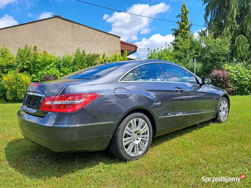 Mercedes E250 CDI coup zadbany serwisowany w ASO Łódź