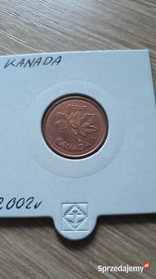 1 Cent Kanada 2002 r wielkopolskie Konin