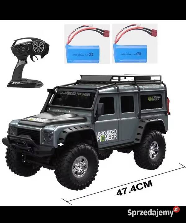 RC Unbounded 4x4 Pioneer 110 4WD Rally Car HD Metal  śląskie Dębowiec