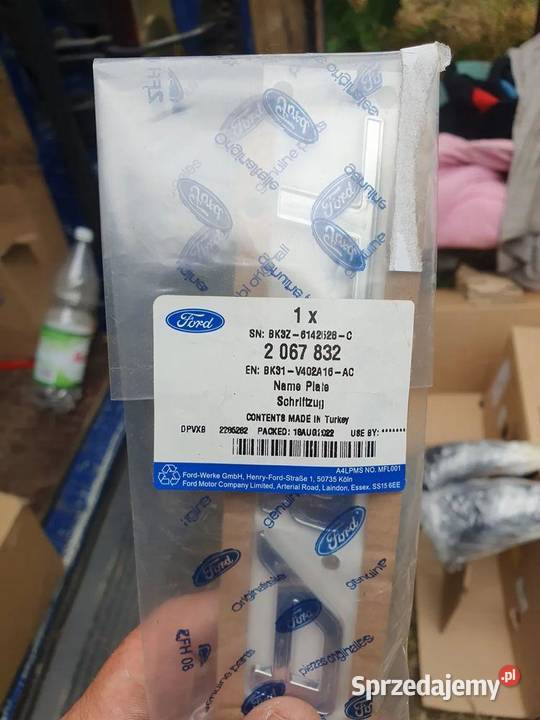 Logo Emblemat Znaczek Napis Ford Transit MK8 dolnośląskie