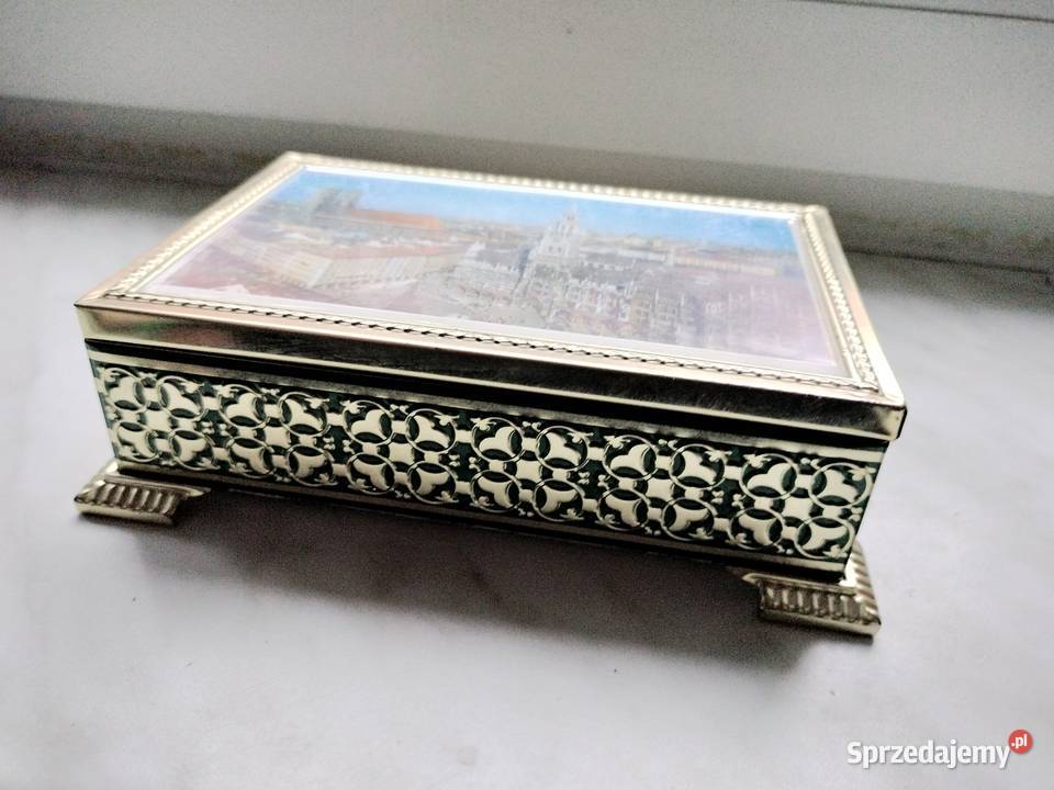 Metalowa puszka dekoracje na ciasteczka guziki Dom i Ogród Choszczno