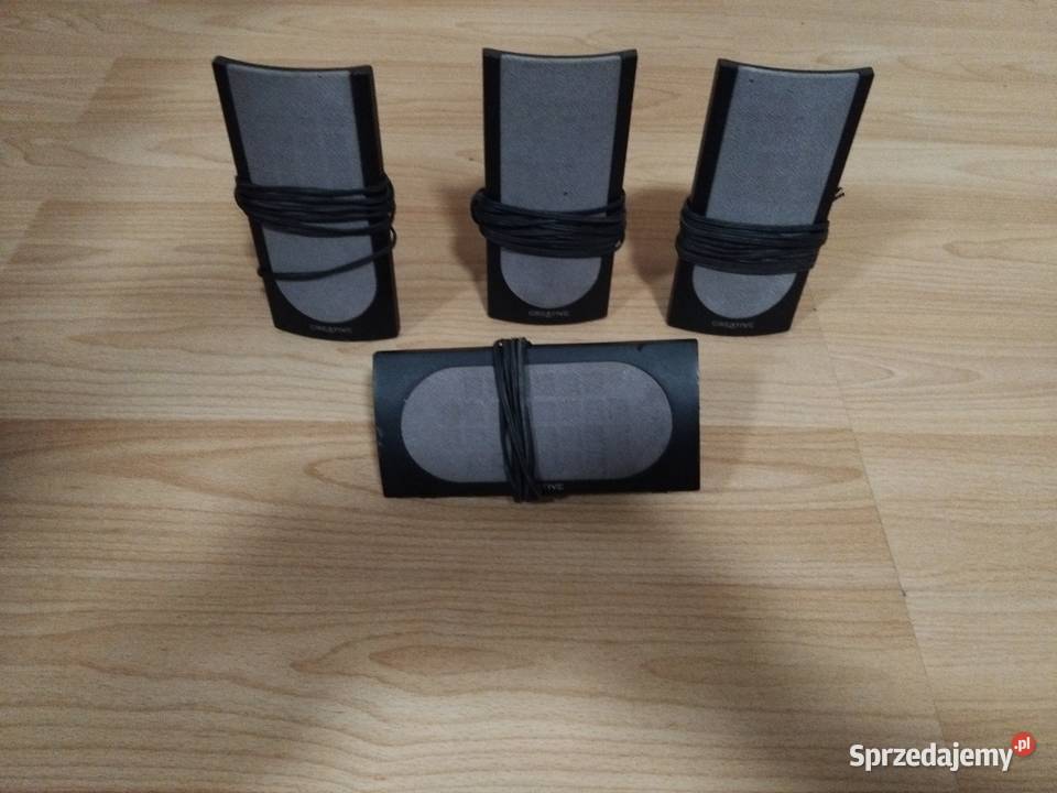 4 głośniki creative Małogoszcz sprzedam