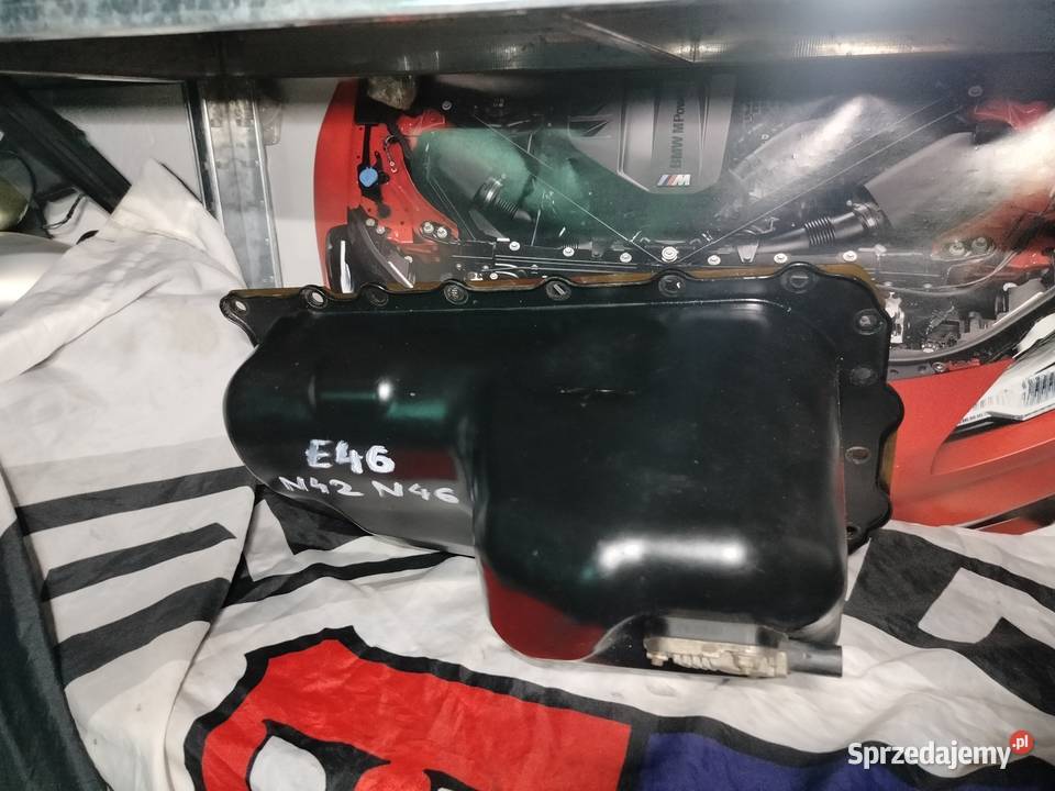 Bmw e46 miska olejowa silnika n42n46 valvetronic osobowe Silniki i osprzęt Aleksandrów Łódzki