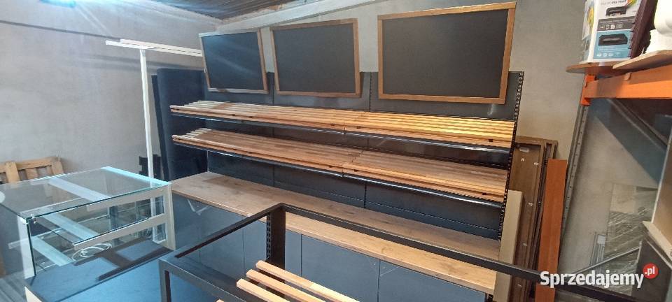 Witryna cukiernicza chłodnicza regał piekarniczy Sklep Szczecin