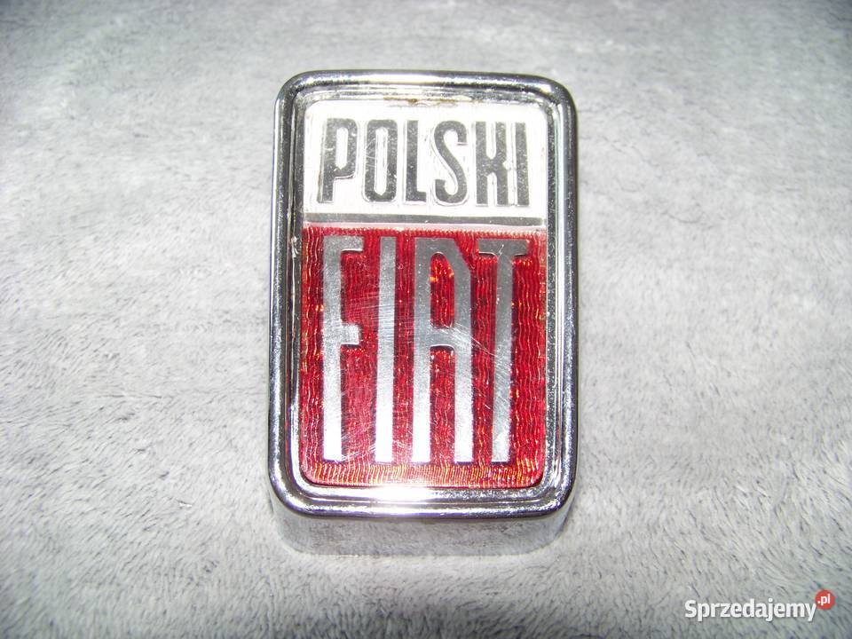 Polski Fiat 125p emblemat na atrapę nowy Radzymin
