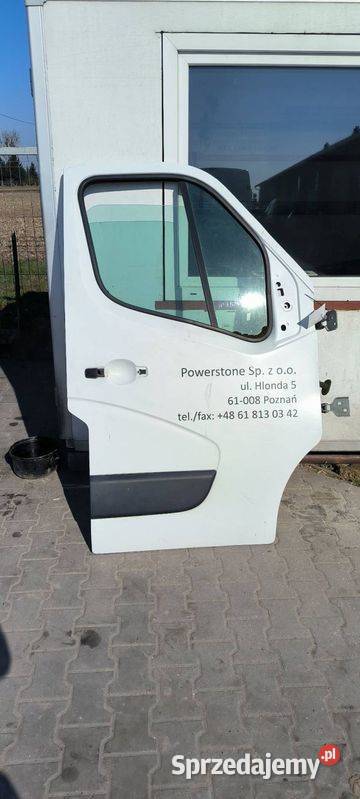 DRZWI PRAWE PRZÓD RENAULT MASTER III MOVANO Lipno sprzedam