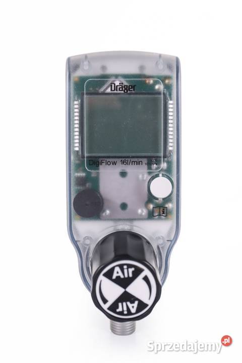 Przepływomierz cyfrowy DRAGER DIGIFLOW AIR wielkopolskie Leszno sprzedam