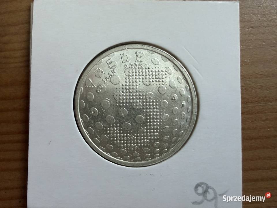 Zestaw Monet Euro Srebro Holandia x2