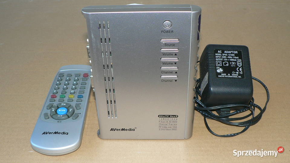 tuner AverTV DVI Box9 mazowieckie Radom