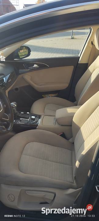 Audi A6 C7 Sedan 30 TDI V6 quattro Przebieg 171k światła LED Zwoleń