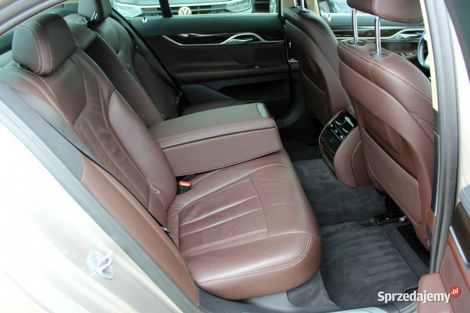 BMW 745 FV23 394 SalonPL Skóra Navi Kamera HUD podgrzewane fotele BMW Sokołów