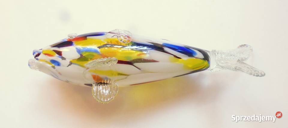 Ryba Szklana Dekoracyjna Porcelana i szkło mazowieckie Warszawa