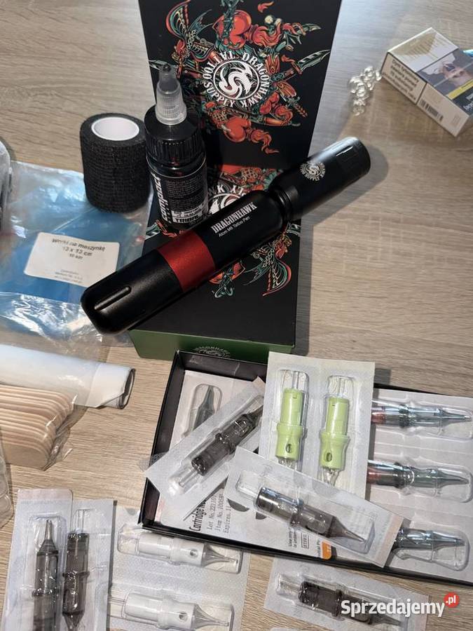 Zestaw do tatuażu maszynka drahonhawk wielkopolskie