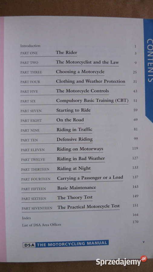 Książka do nauki jazdy motorem motocyklem