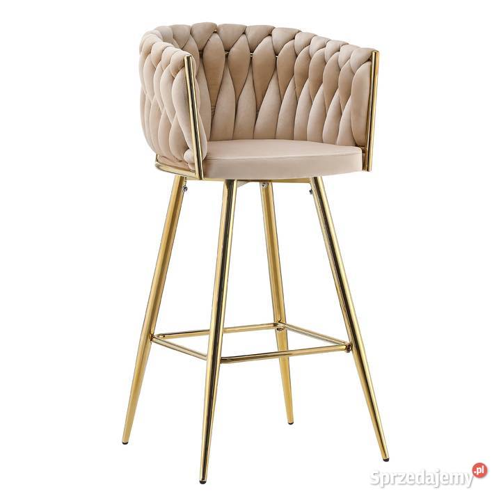 Hoker Tapicerowany RosaB Beżowy Wysyłka 24H sprzedam