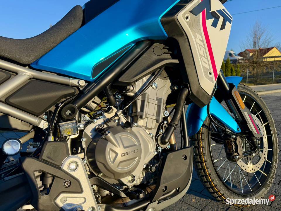MOTOCYKL TURYSTYCZNY CFMOTO CF MOTO 450MT OPONY elektryczny starter CF Moto Głogoczów