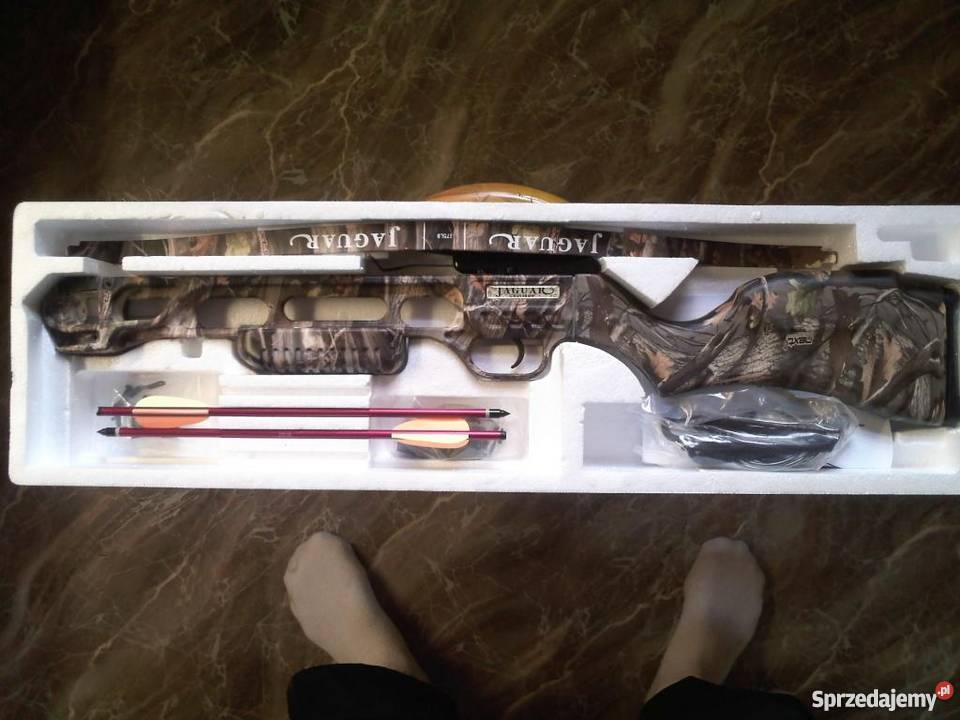 KUSZA JAGUAR CAMOCZARNA COBRA CROSSBOW 80 Sporty strzeleckie i myślistwo mazowieckie Warszawa