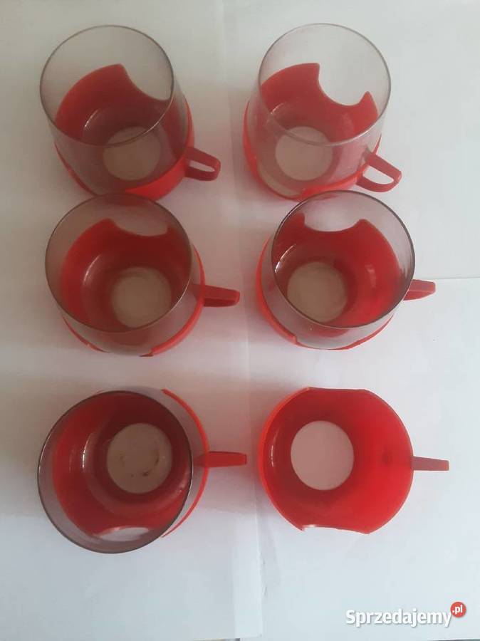 ZESTAW SZKLANEK Z PRL