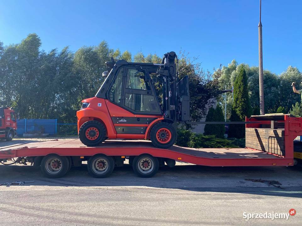 WÓZEK WIDŁOWY 12 TON używany Kalmar dużych Elbląg sprzedam