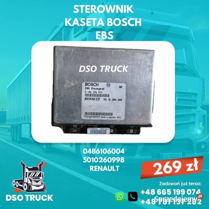 STEROWNIK KASETA BOSCH 0486106004 EBS 5010260998 sprzedam