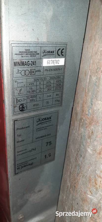 Migomat Ozas 250 mazowieckie Jedlińsk sprzedam