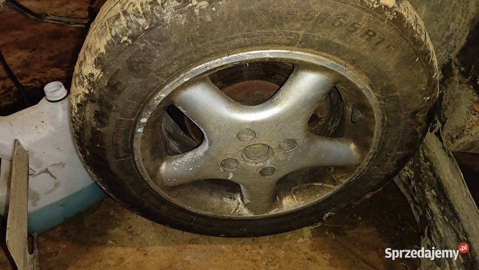 Felgi stalowealuminiowe z oponami 4x108 Audi 80 Pławna