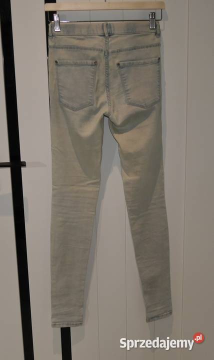 PullBear fajne spodnie treggins 34 XS Moda i Styl Wrocław
