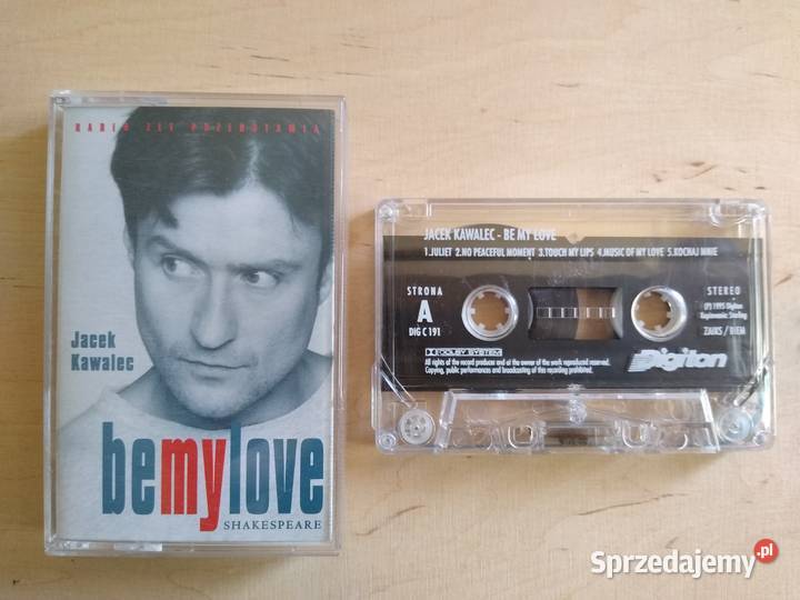 JACEK KAWALEC BE MY LOVE kaseta Gdańsk