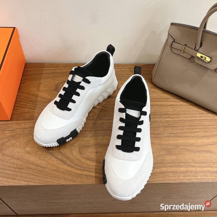 hermes czarnobiały Mężczyzna Kobieta Buty Warszawa sprzedam