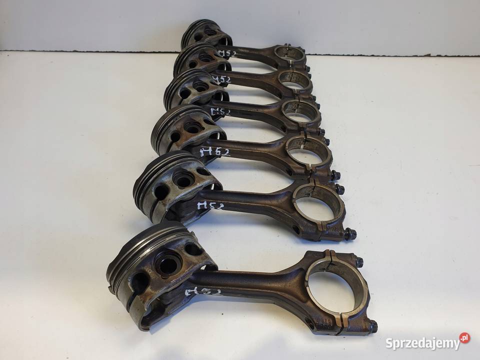 BMW E39 20 i TŁOK KORBOWÓD 79985 M52B20 Rudka