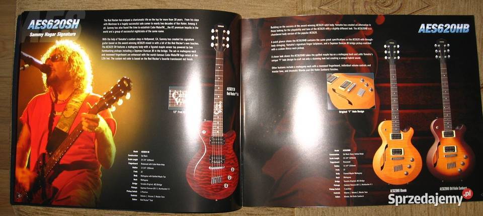 Yamaha Electric Guitars Basses Catalog 2007 Kępice