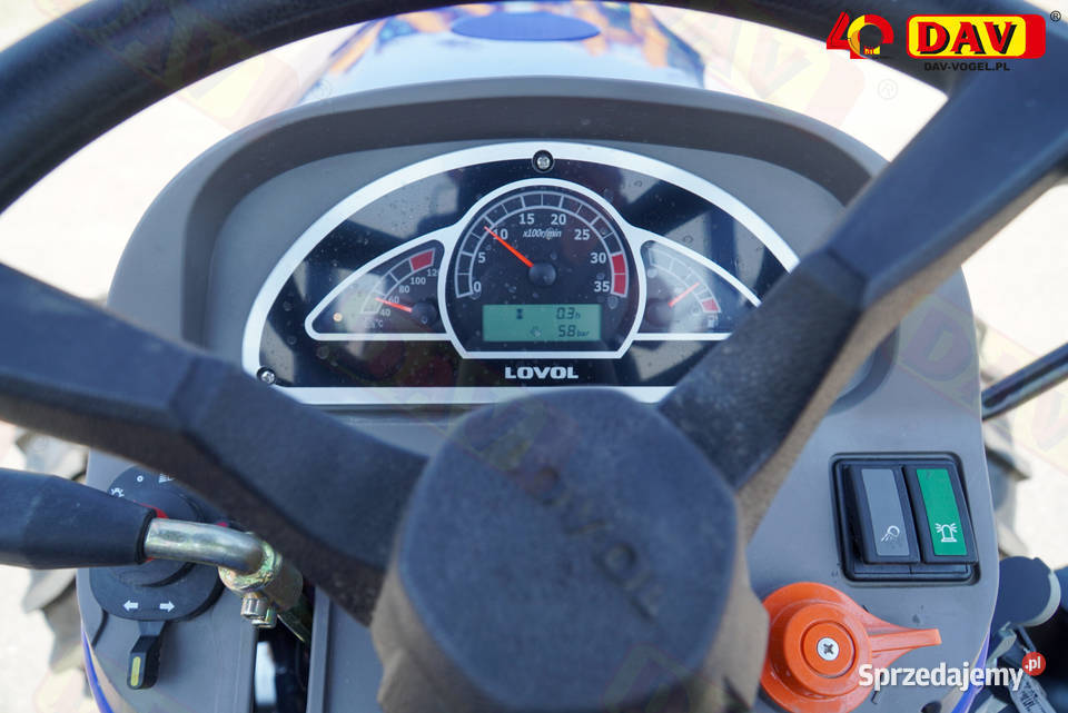 Ciągnik rolniczy 40 LOVOL M404 bez kabiny ROPS Opole