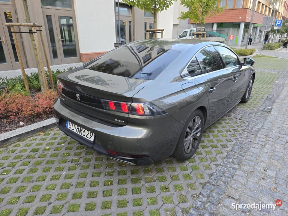 Peugeot 508 II bezwypadkowy z nową jednostką Gdańsk