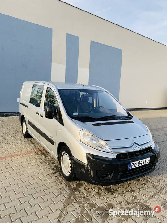Citroen Jumpy 2008 r dużym serwisie Zarejestrowany w Polsce Kalisz
