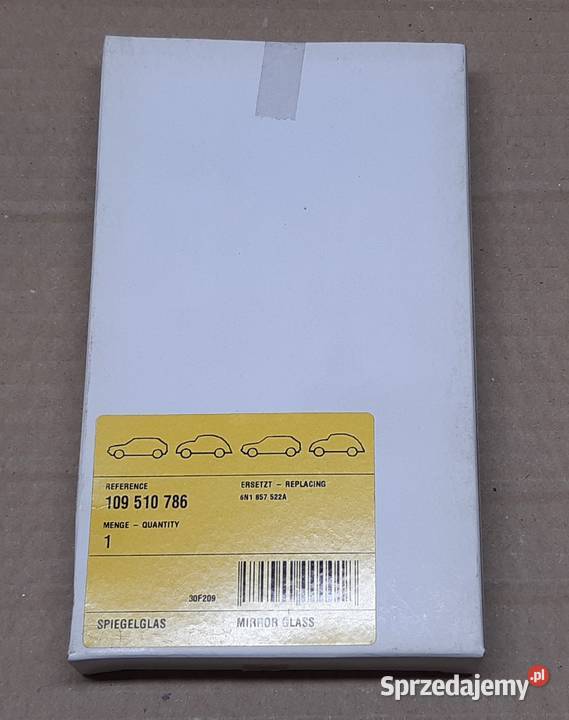 WKŁAD SZKŁO LUSTERKA PRAWE VW POLO 6N1 9702 osobowe sprzedam