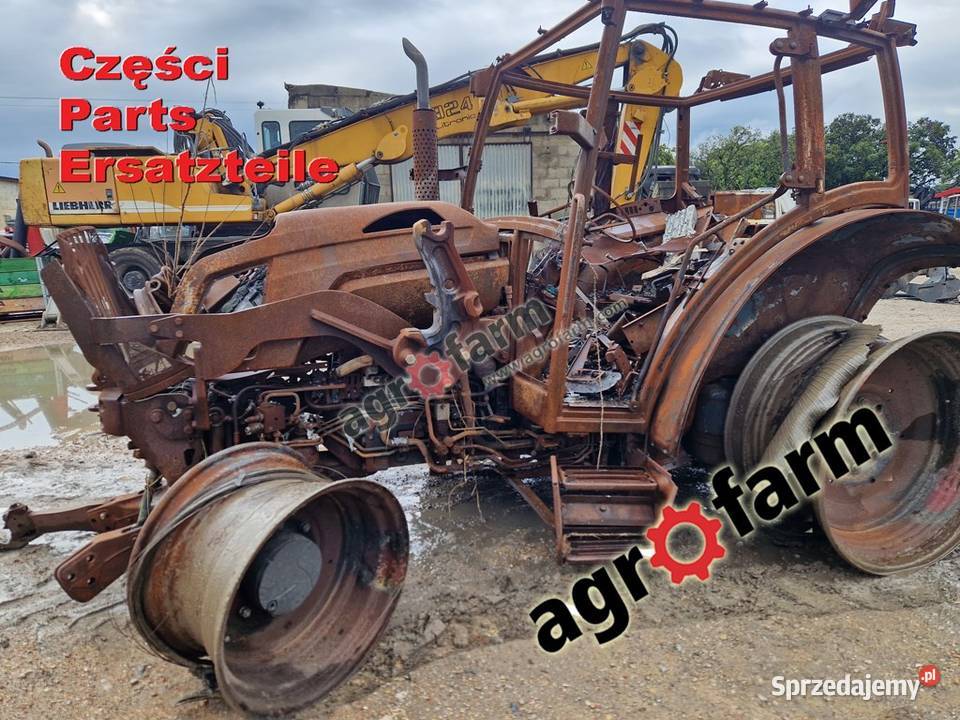 Fendt 210 Vario części skrzynia biegów most oś